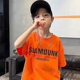 Sleek and Stylish Unisex Oversized Tees in Orange - 19bay